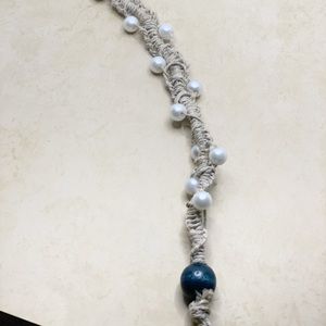 Hemp bracelet with beads